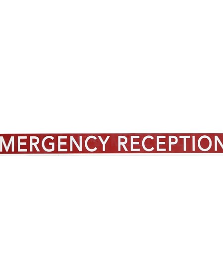 Emergency Reception 122x11